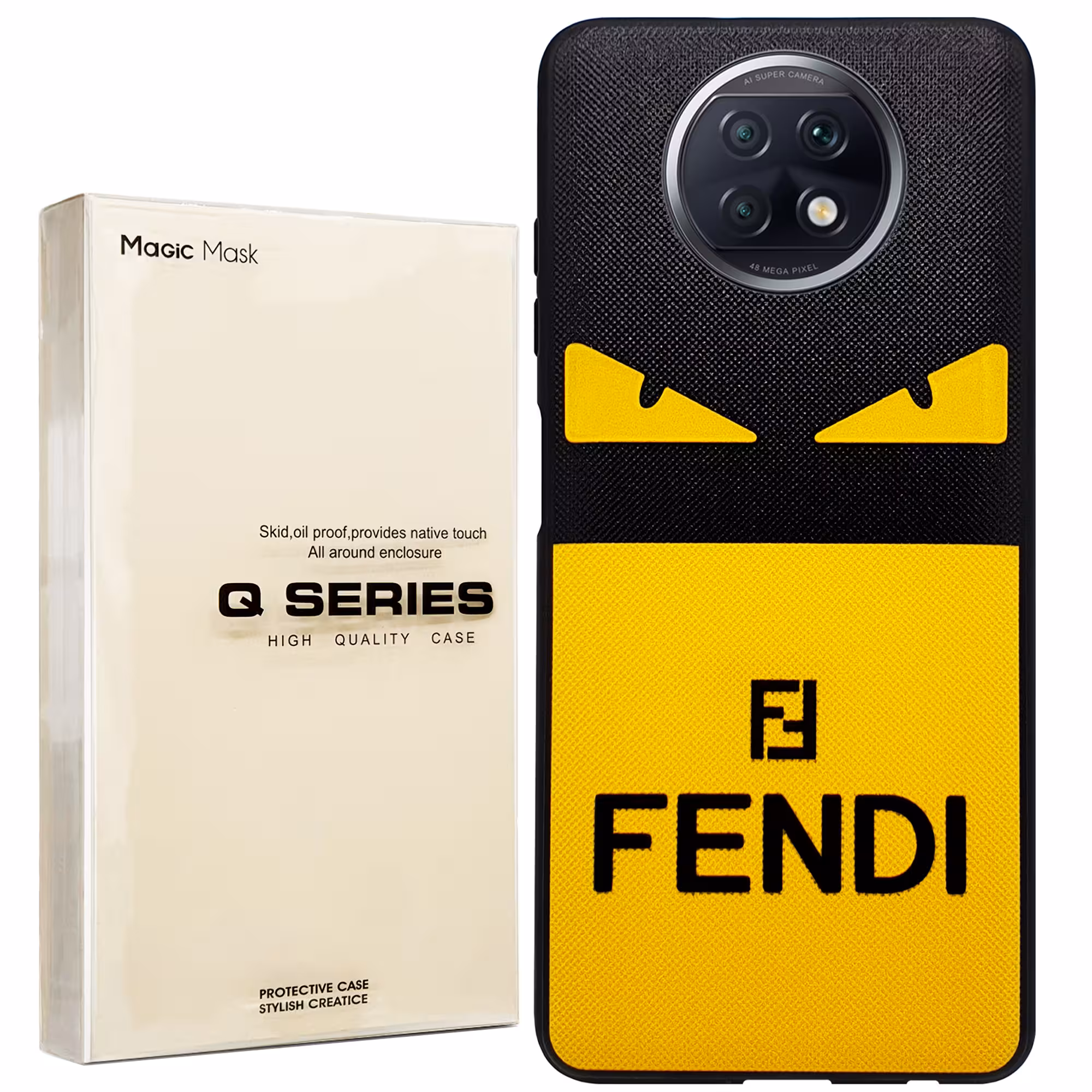 کاور مجیک مسک مدل full colour مناسب برای گوشی موبایل شیائومی Redmi Note 9T