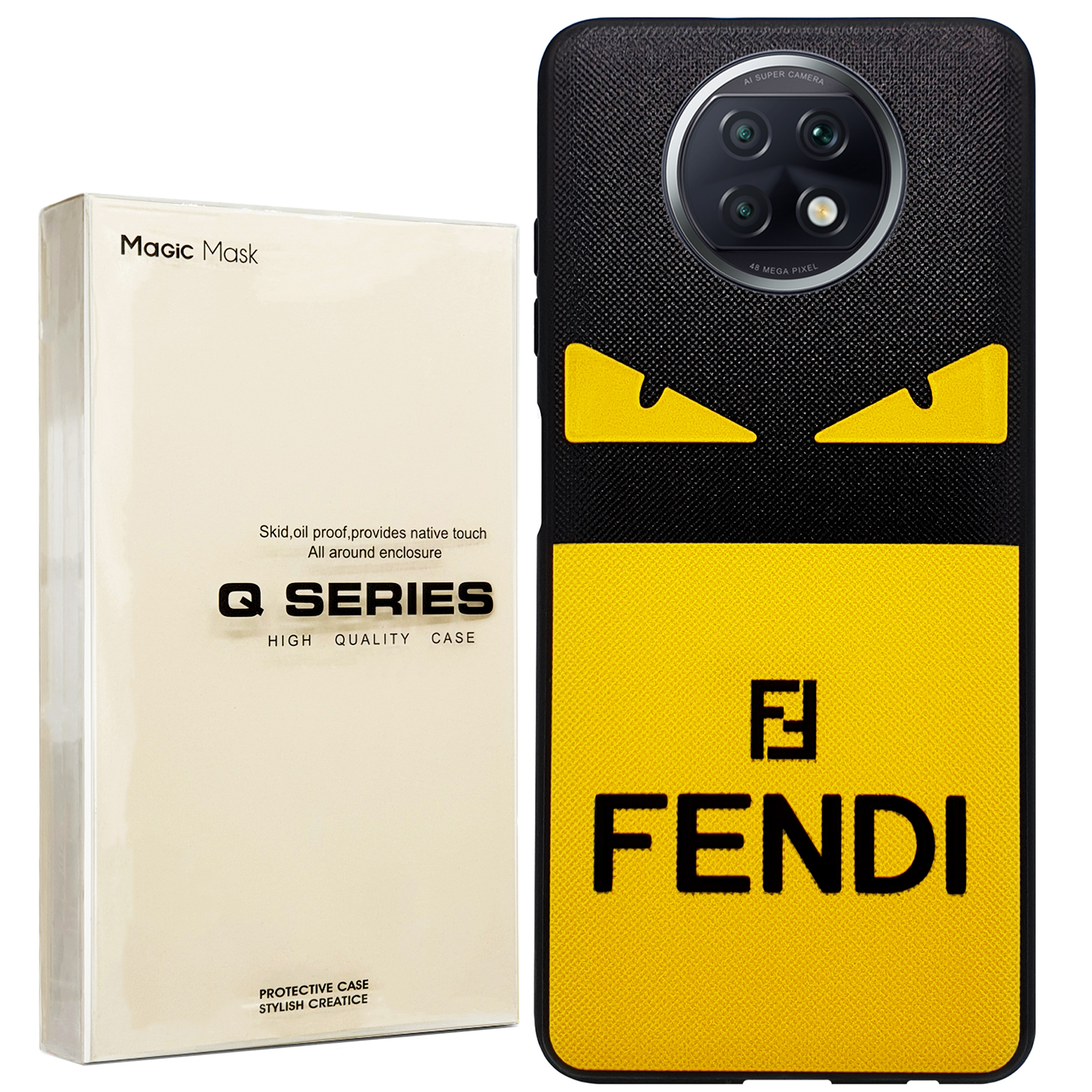 کاور مجیک مسک مدل full colour مناسب برای گوشی موبایل شیائومی Redmi Note 9T