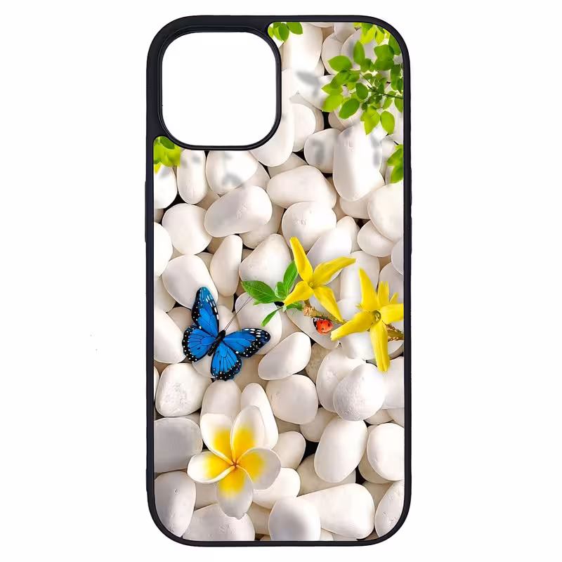 کاور طرح پروانه کد G-168 مناسب برای گوشی موبایل اپل iPhone 15 | دیجی قاب دونی