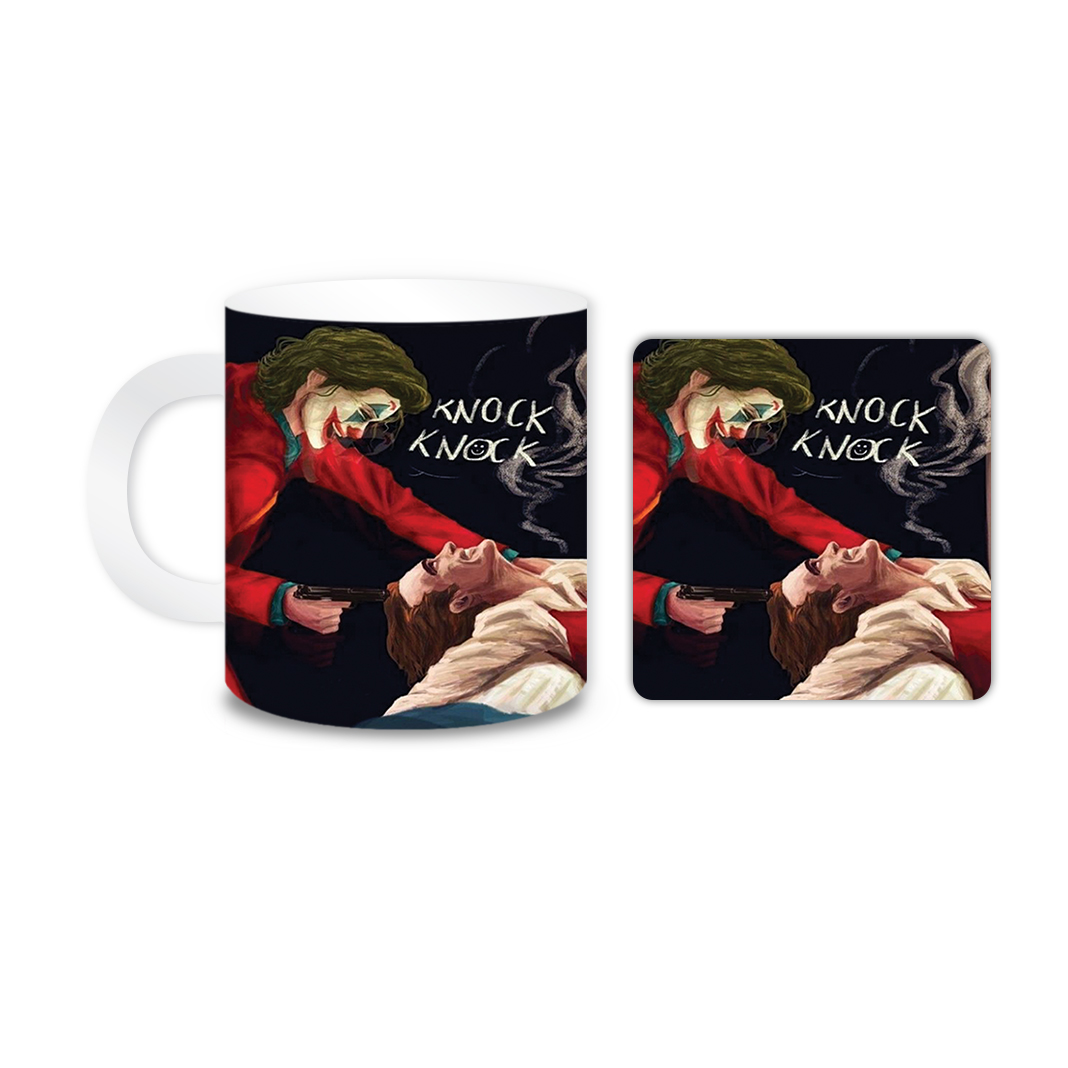 ماگ مدل جوکر کد 1031 به همراه زیر لیوانی