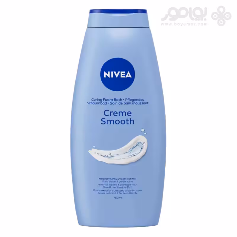 شامپو بدن نیوا مدل CREME SMOOTH حجم 750 میل