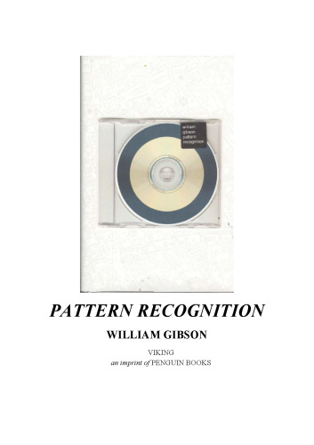 خرید و دانلود نسخه کامل کتاب Pattern Recognition - A Novel