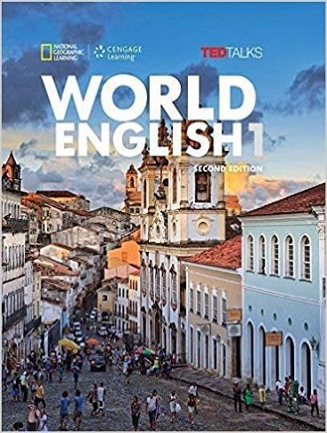 World English 1 2nd SB WB 2CD DVD کتاب ورلد انگلیش 1