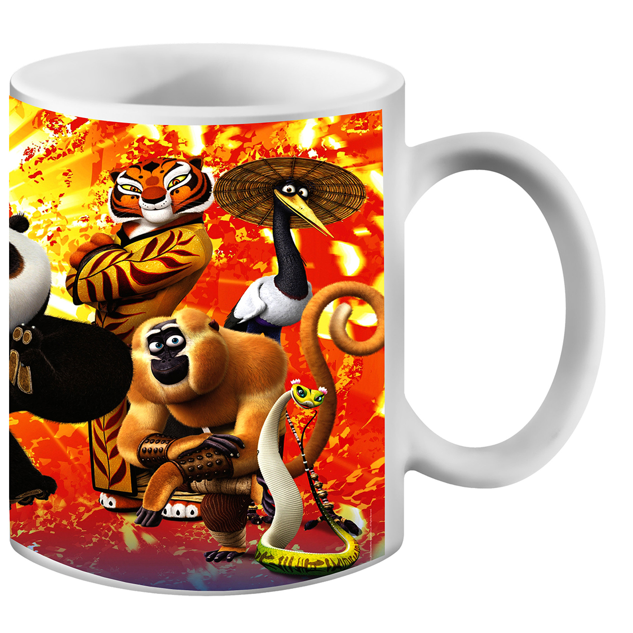 ماگ مدل پاندا کنگفو کار کد 001