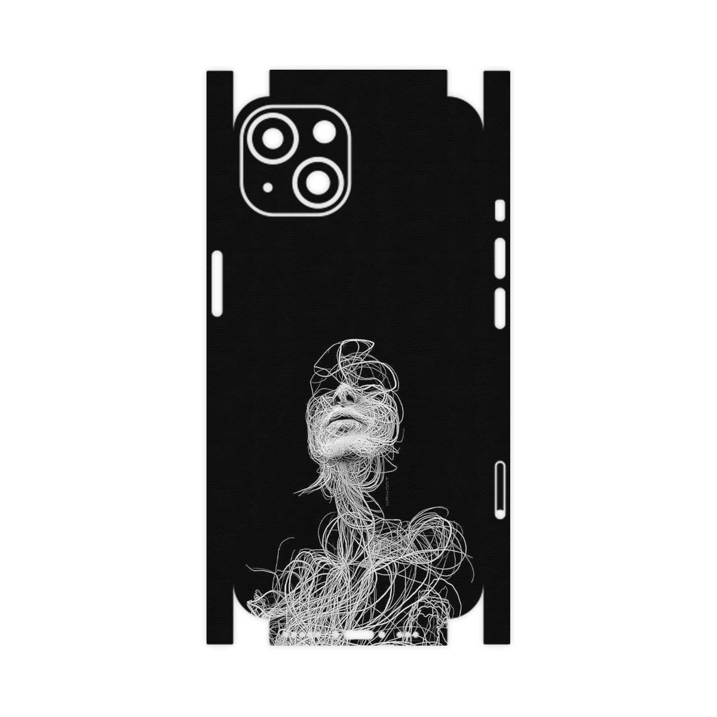 برچسب پوششی ماهوت مدل Strings Digital Art 2-FullSkin مناسب برای گوشی موبایل اپل iPhone 13