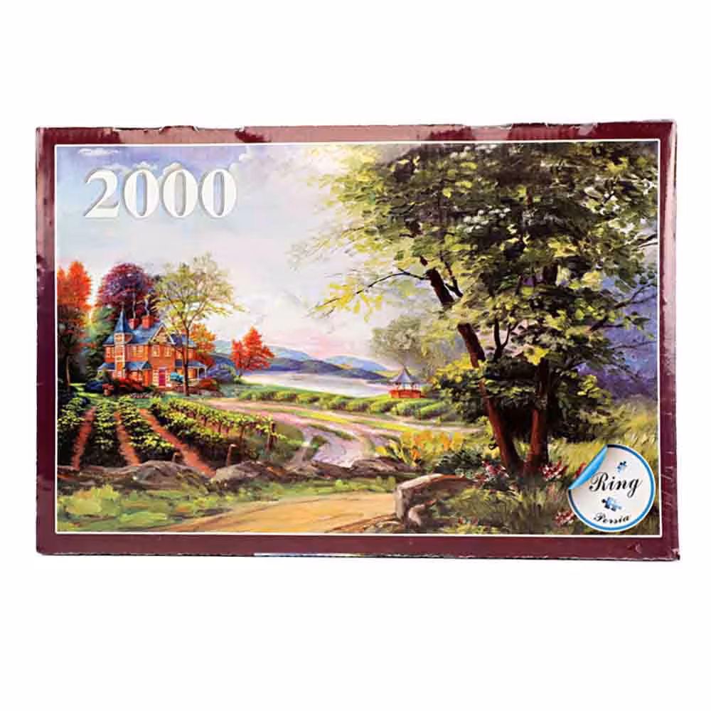 پازل 2000 قطعه طرح مزرعه سرسبز