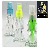 شیشه اسپری پمپ  پلاستیکی 10میل  فرشته  شفاف