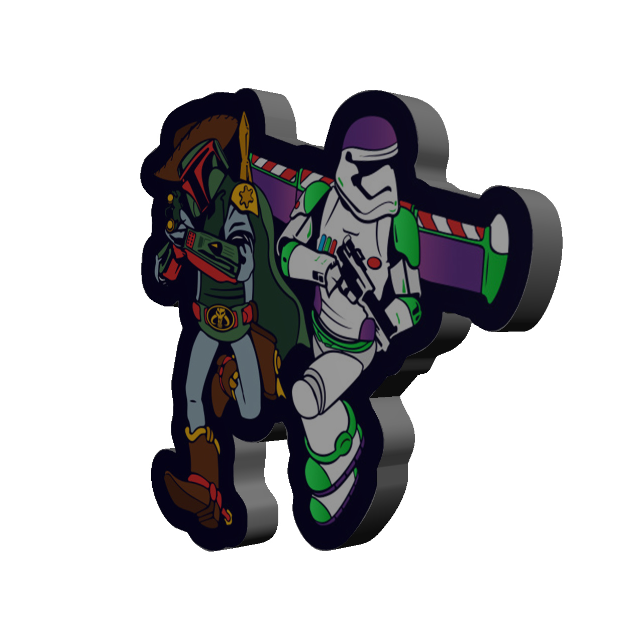 استیکر کنسول طرح داستان اسباب بازی کد 636