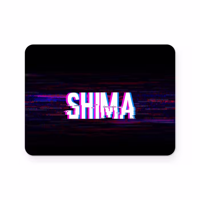 برچسب تاچ پد دسته بازی پلی استیشن 4 ونسونی طرح Shima