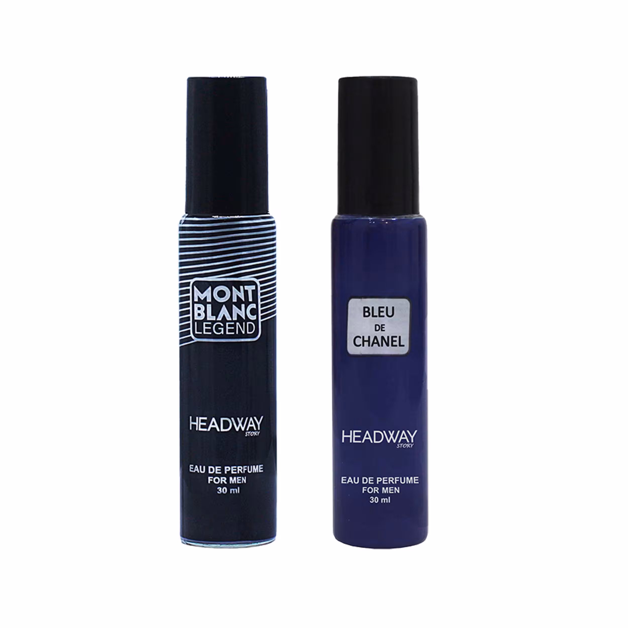 عطر جیبی مردانه هدوی استوری مدل بلو شنل و مون بلان لجند حجم 30 میلی لیتر مجموعه 2 عددی