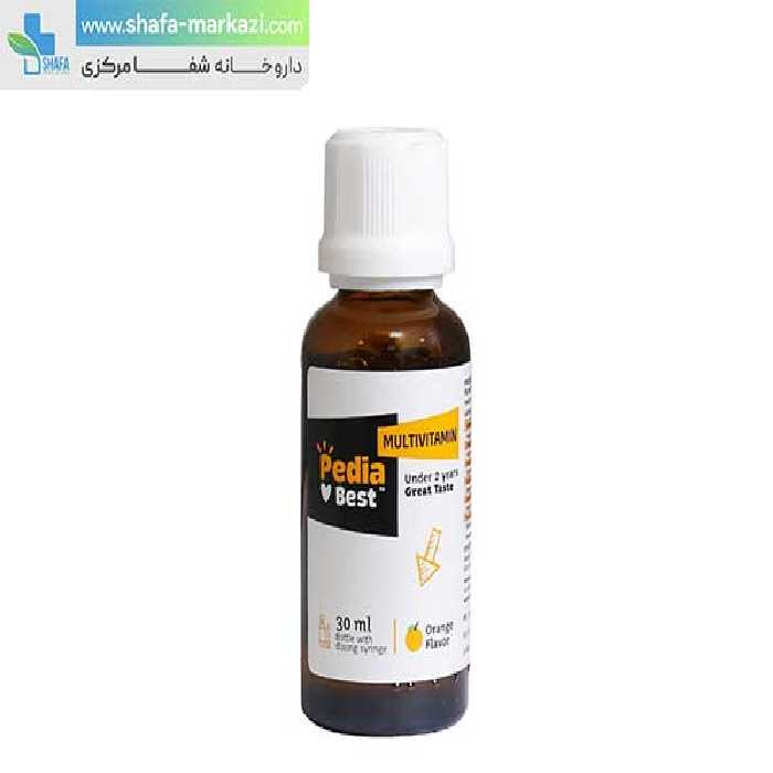 قطره مولتی ویتامین پدیابست با طعم پرتغال | Pedia Best Multi Vitamin Drops