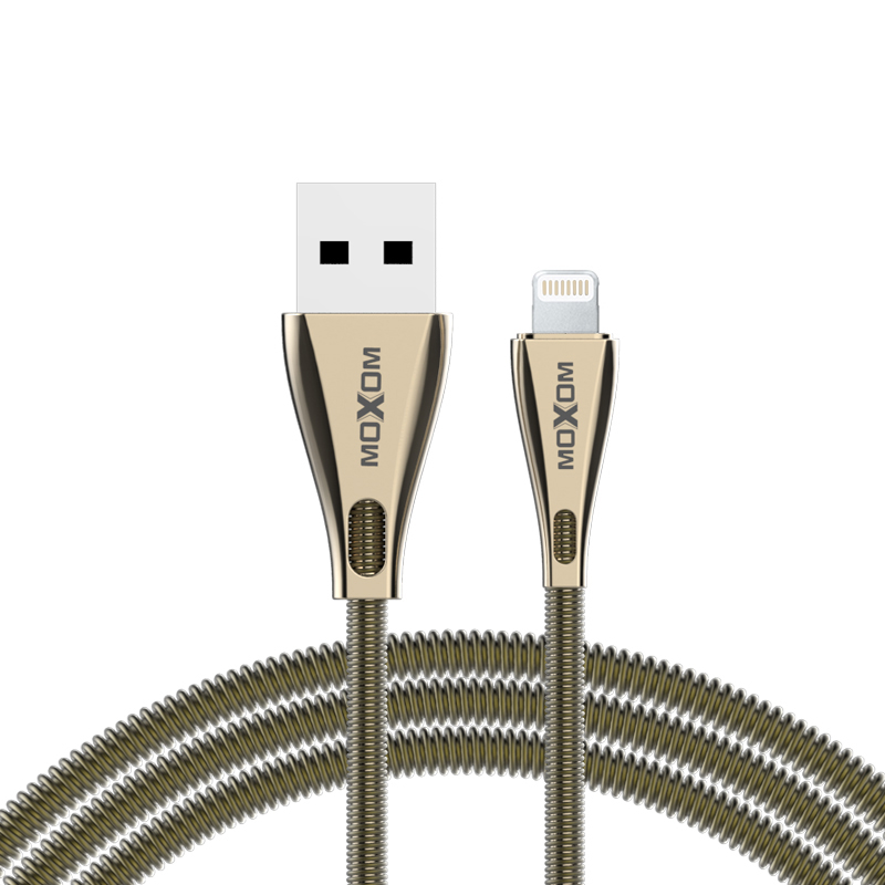 کابل تبدیل USB به لایتنینگ موکسوم مدل cc031 طول 1 متر