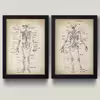 تابلو مدل Anatomy آناتومی کد m2662-b مجموعه 2 عددی