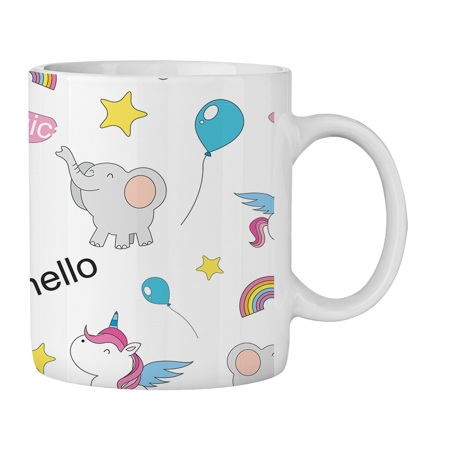 ماگ طرح یونیکورن کد 100356