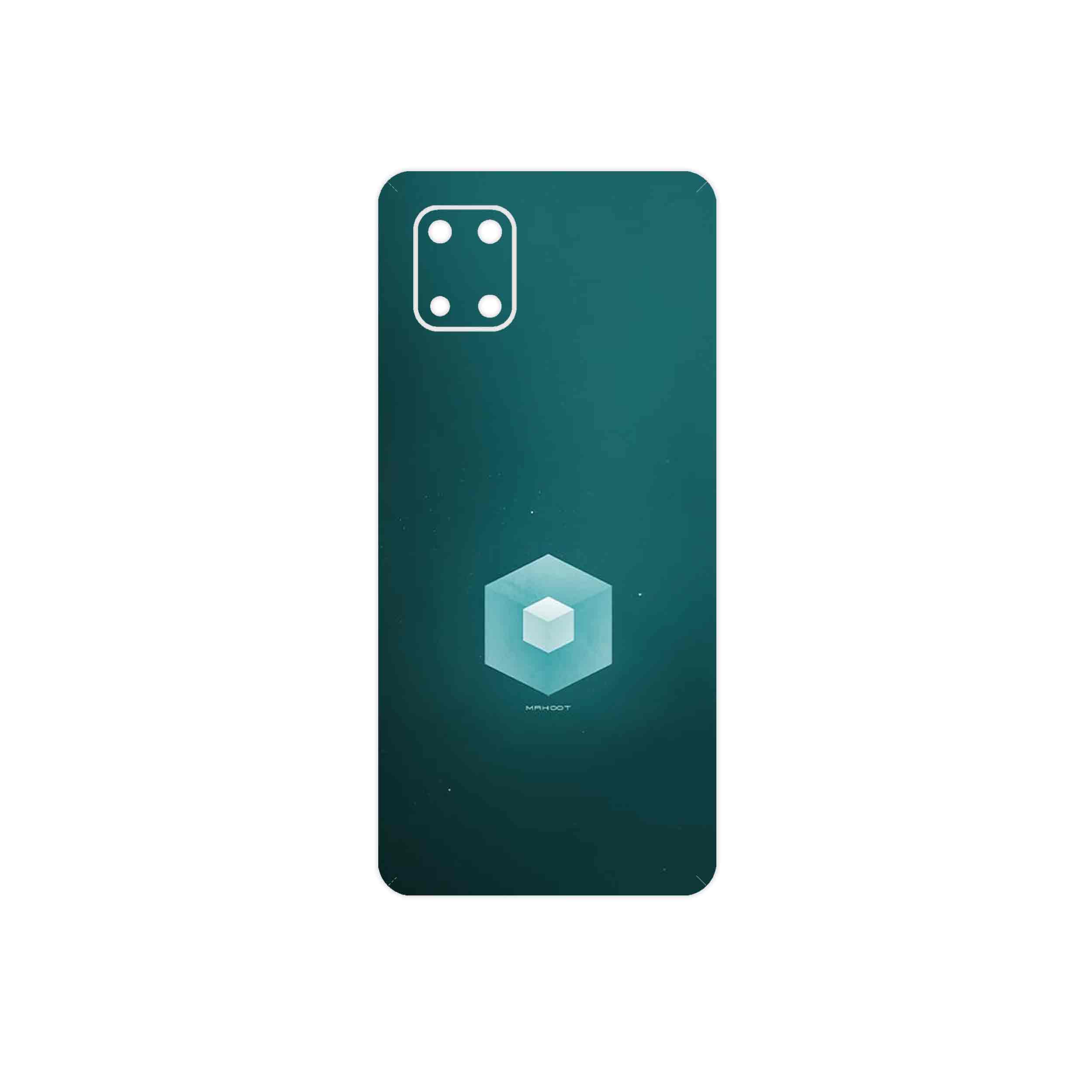برچسب پوششی ماهوت مدل Minimal Cube icon مناسب برای گوشی موبایل سامسونگ Galaxy Note 10 Lite