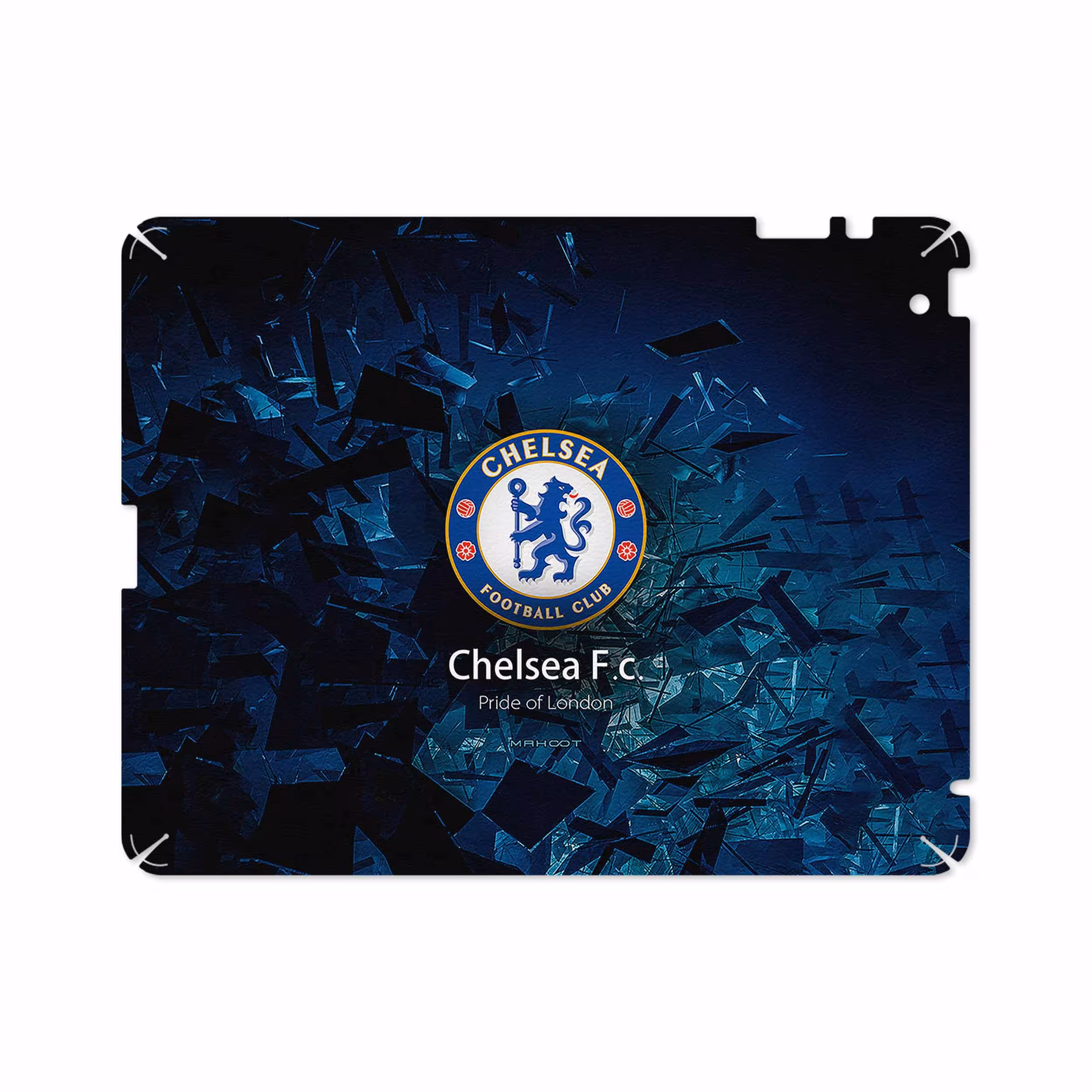 برچسب پوششی ماهوت مدل Chelsea مناسب برای تبلت اپل iPad 2 2011 A1397
