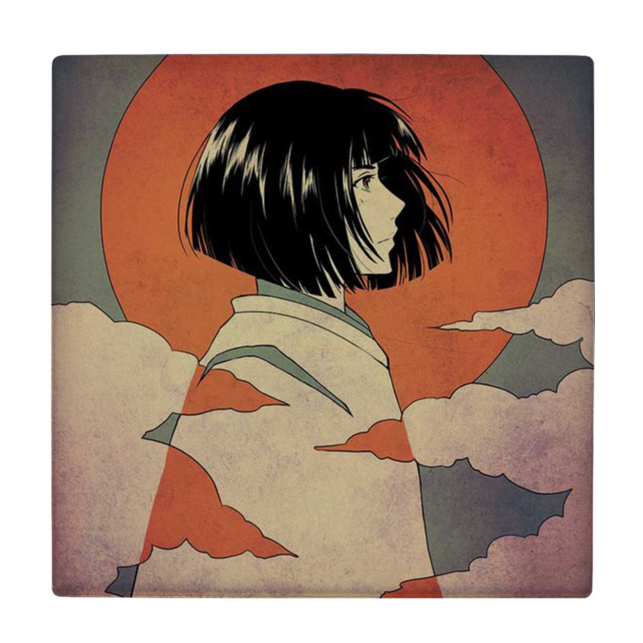 کاشی طرح دختر ژاپنی کد wk3812