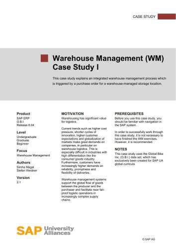 خرید و دانلود نسخه کامل کتاب SAP Warehouse Management Exercises