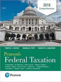 خرید و دانلود نسخه کامل کتاب Pearson's Federal Taxation 2018 Comprehensive (31st Edition) BY Pope - Pdf