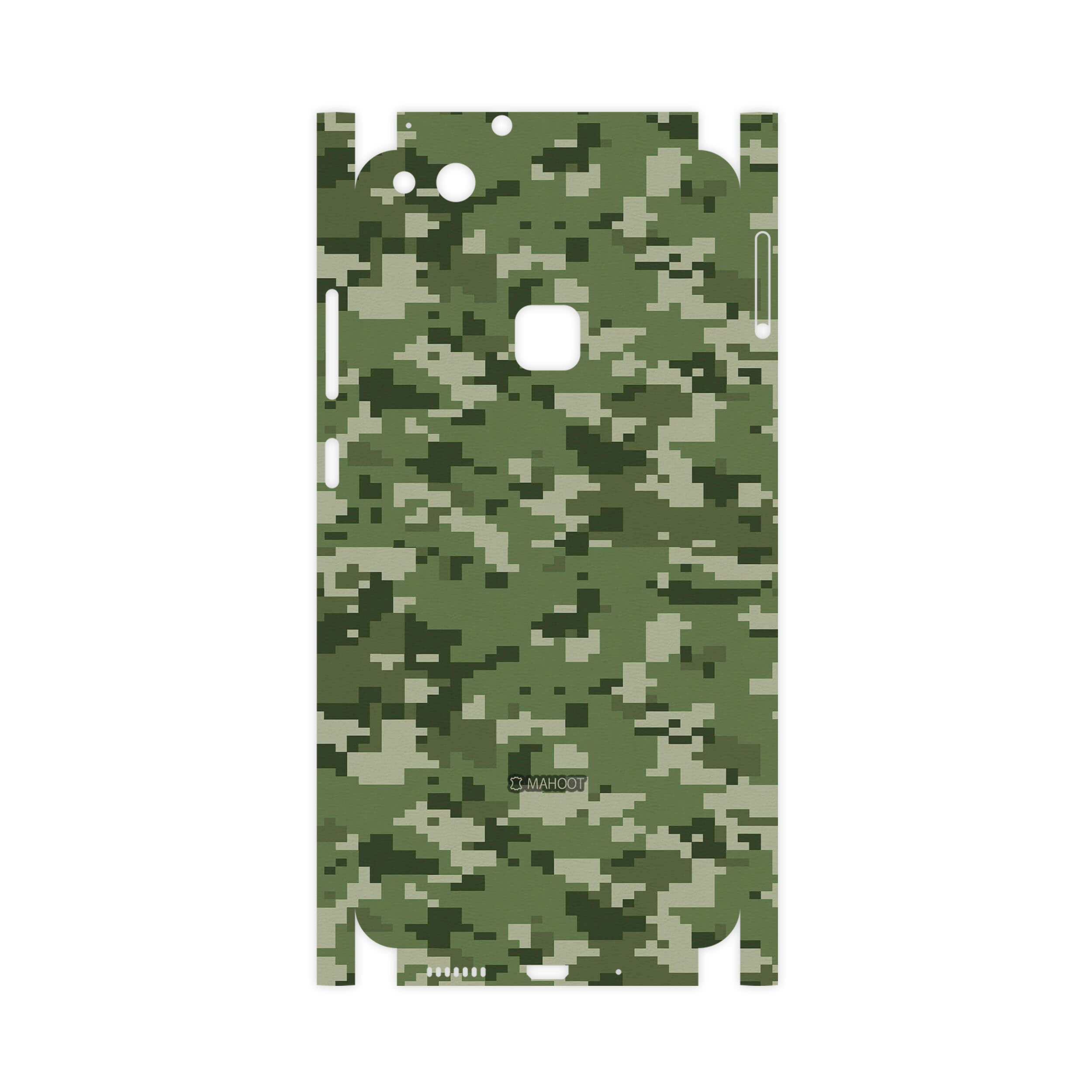 برچسب پوششی ماهوت مدل Army-Green-Pixel-FullSkin مناسب برای گوشی موبایل هوآوی P10 Lite