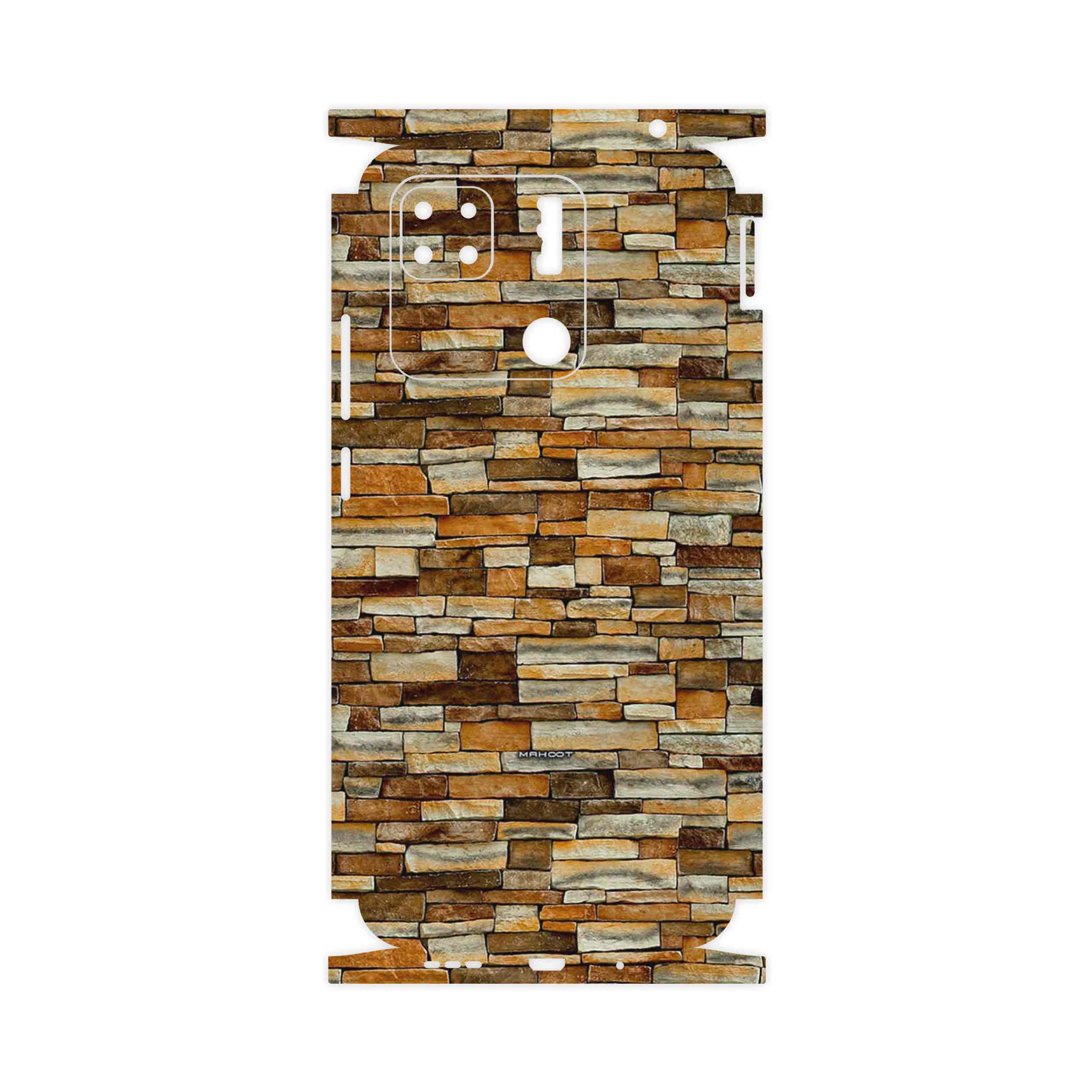 برچسب پوششی ماهوت مدل brickwall-FullSkin مناسب برای گوشی موبایل شیائومی Redmi 10A
