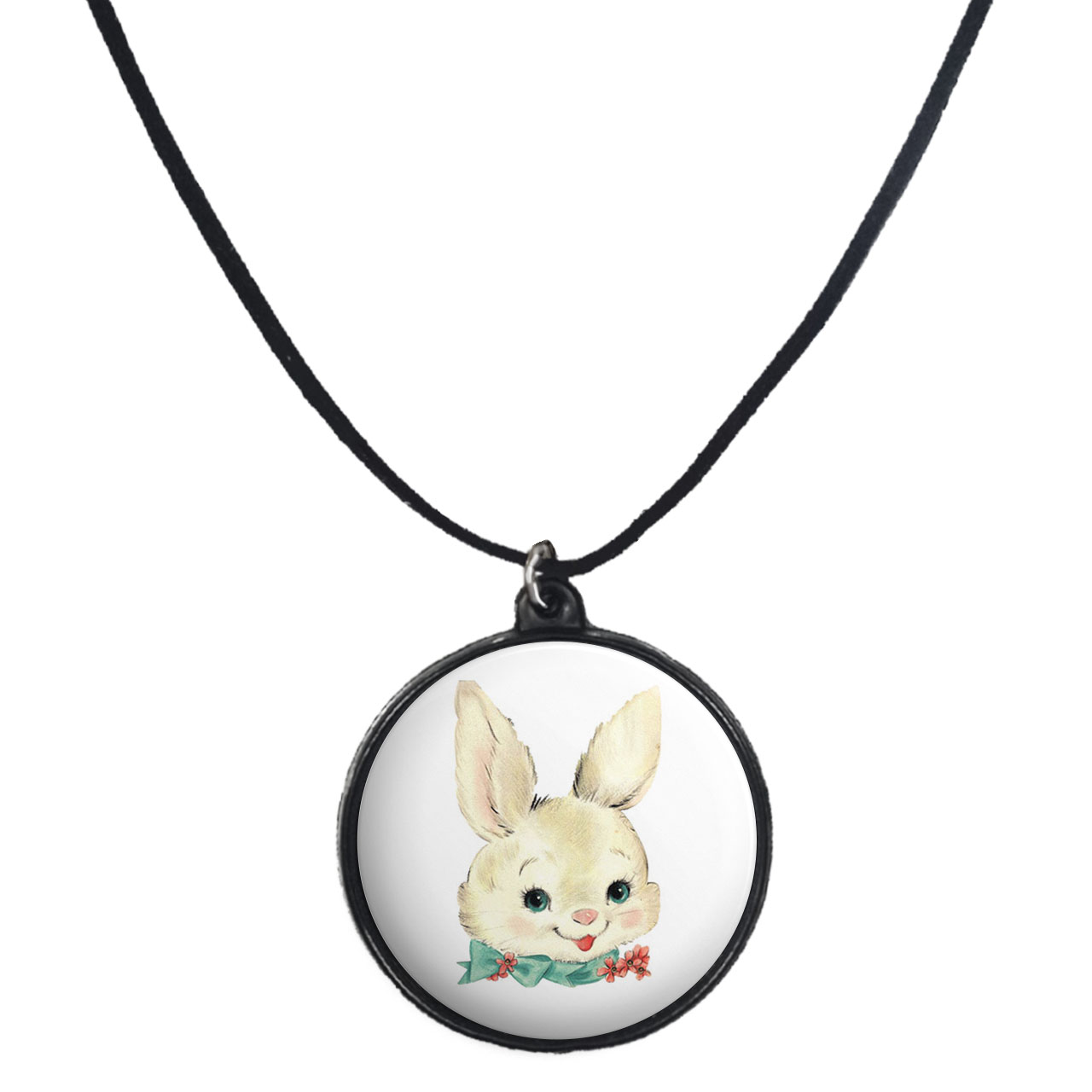 گردنبند پرمانه طرح cute کد pmb.26740 مدل دو طرفه