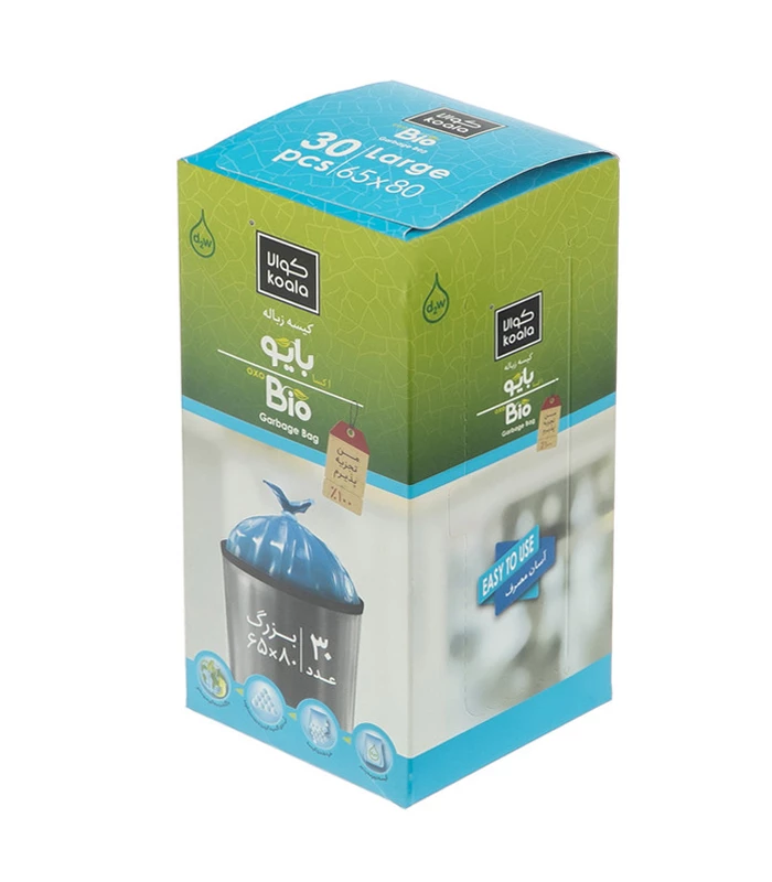 کیسه زباله کوالا کد 800446 بسته 30 عددی