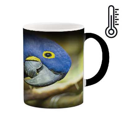 ماگ حرارتی طرح طوطی  مدل mgh03409