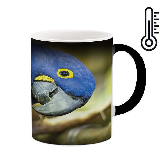 ماگ حرارتی طرح طوطی  مدل mgh03409