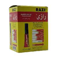 چسب قطره ای رازی جین 12 عددی