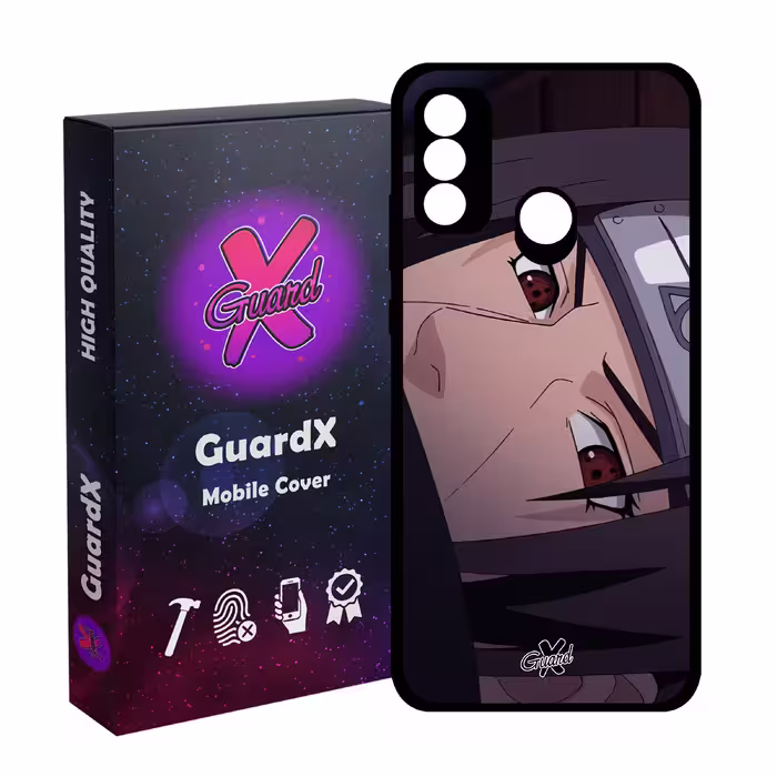 کاور گارد ایکس طرح Itachi Anime مدل Glass10475 مناسب برای گوشی موبایل هوآوی P Smart 2020