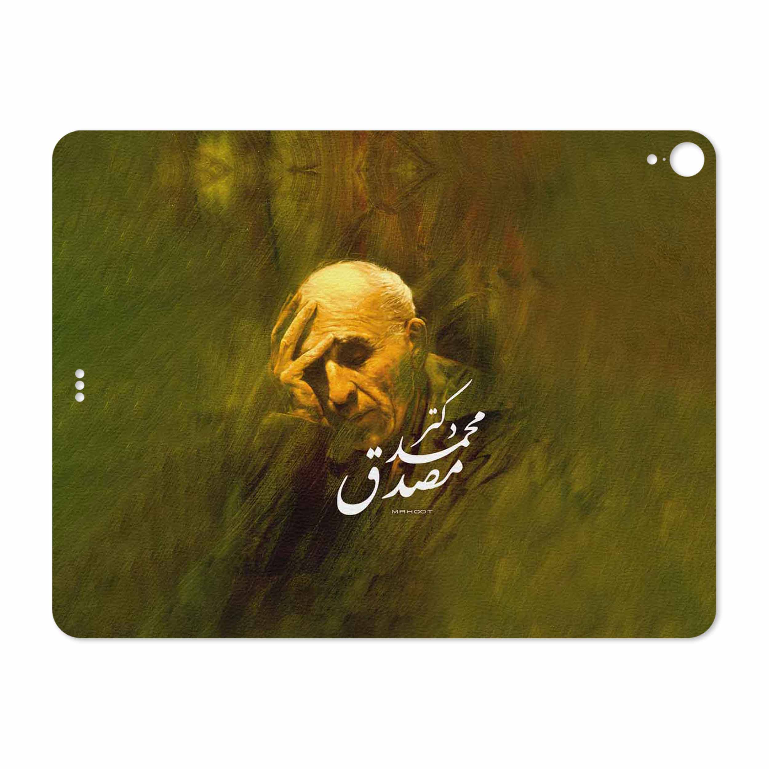 برچسب پوششی ماهوت مدل Dr-Mosadeq مناسب برای تبلت اپل iPad Pro 12.9 (GEN 3) 2018 A2014