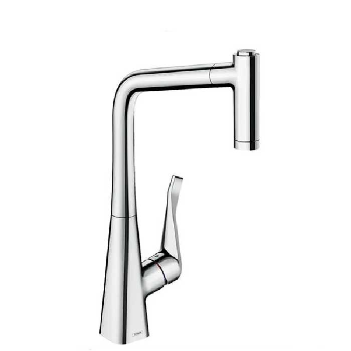 شیر ظرفشویی هانس گروهه (HANSGROHE) شاوری مدل METRIS SELECT M71 کد 73806000 - نوین هوم [  حضوری]