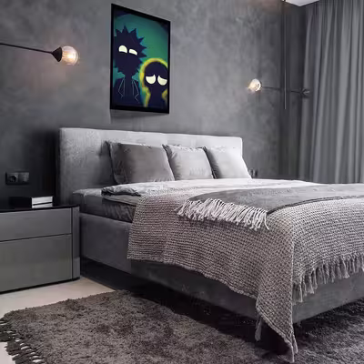 تابلو مدل Rick &amp; Morty کد F-1029
