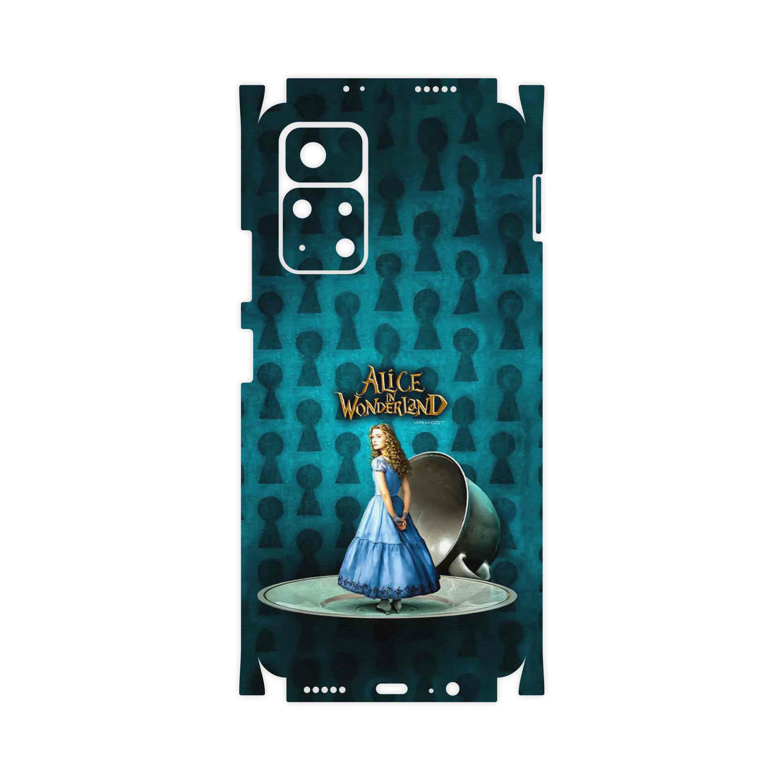 برچسب پوششی ماهوت مدل Alice in Wonderland-FullSkin مناسب برای گوشی موبایل شیائومی Poco M4 Pro 5G