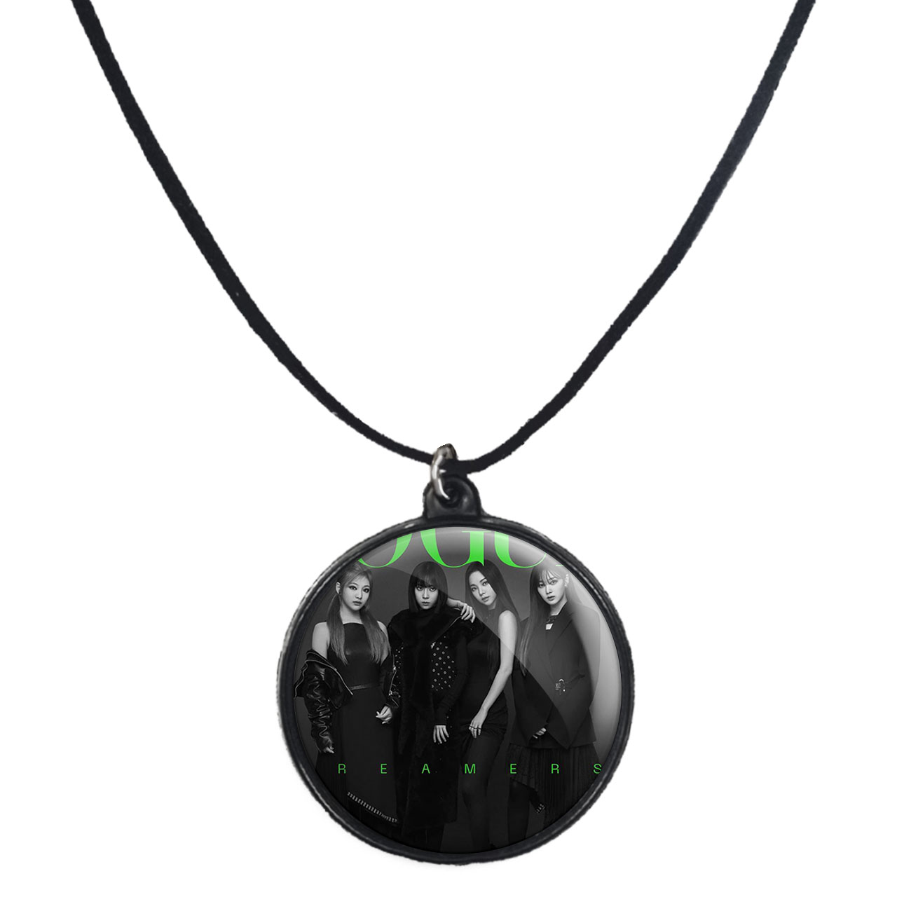 گردنبند پرمانه طرح aespa کد pmb.18622مدل دو طرفه