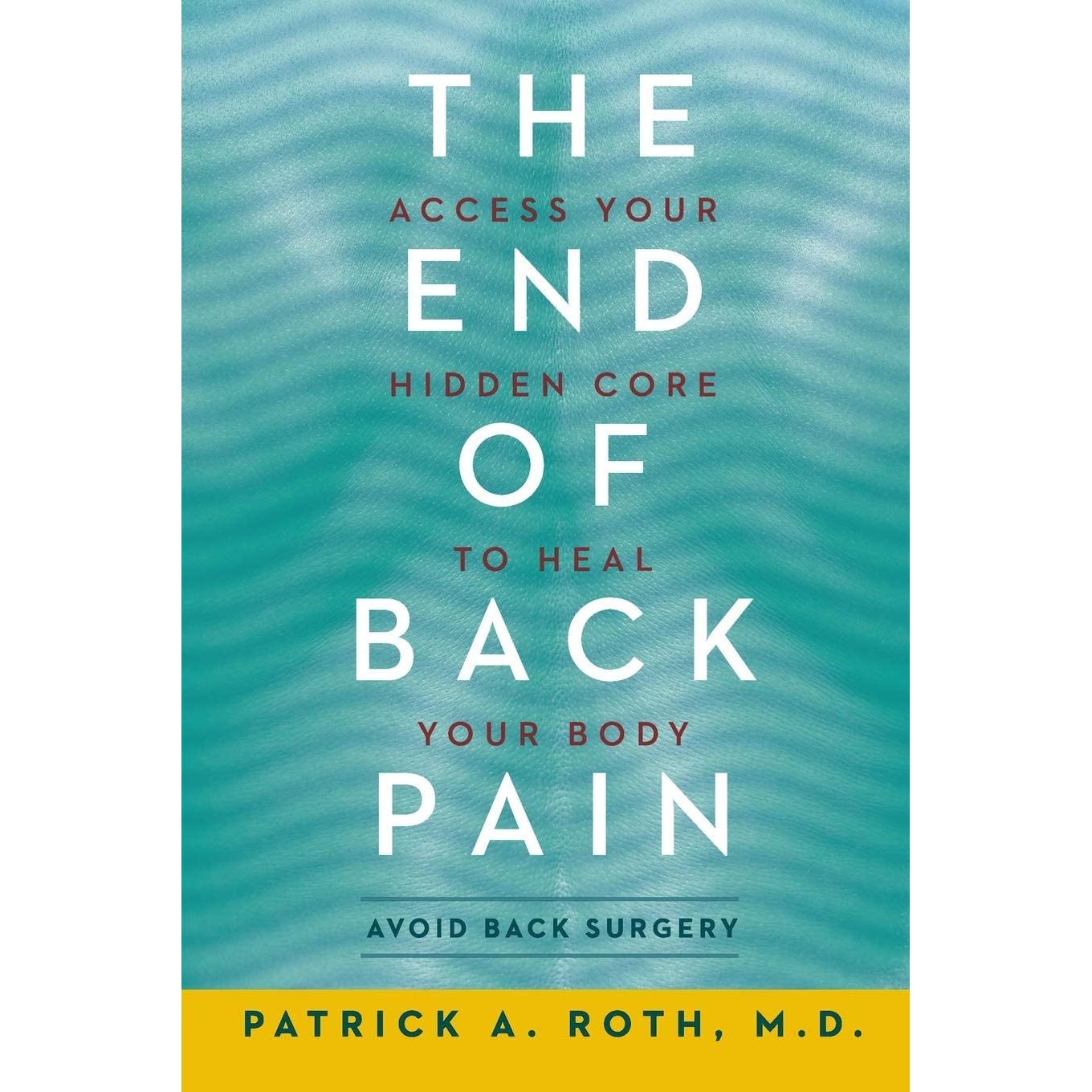 کتاب The End of Back Pain اثر Patrick Roth انتشارات HarperOne