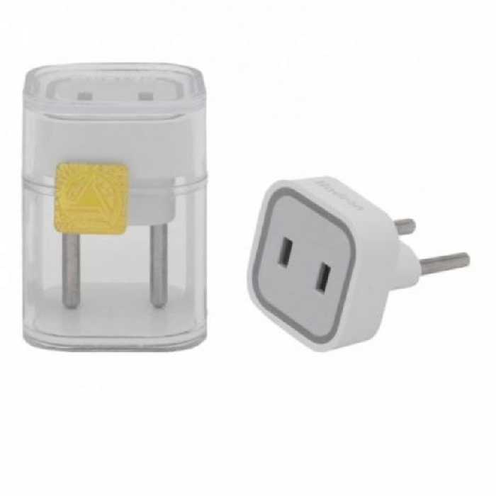 مبدل برق برند هادرون  مناسب شارژر های آیفون رنگ سفید