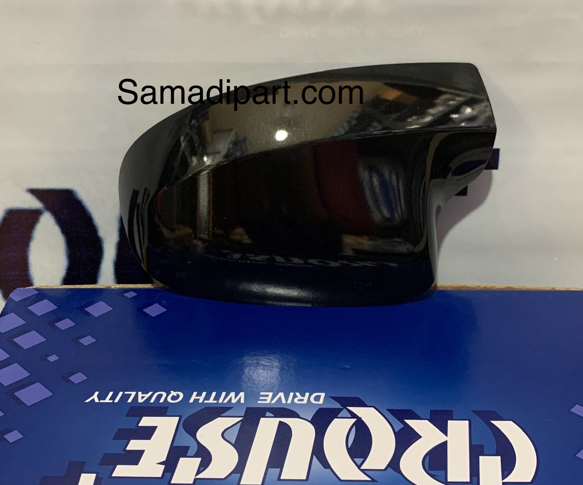 قاب آینه ساندرو مشکی چپ (راننده)کروز (CR34001502)