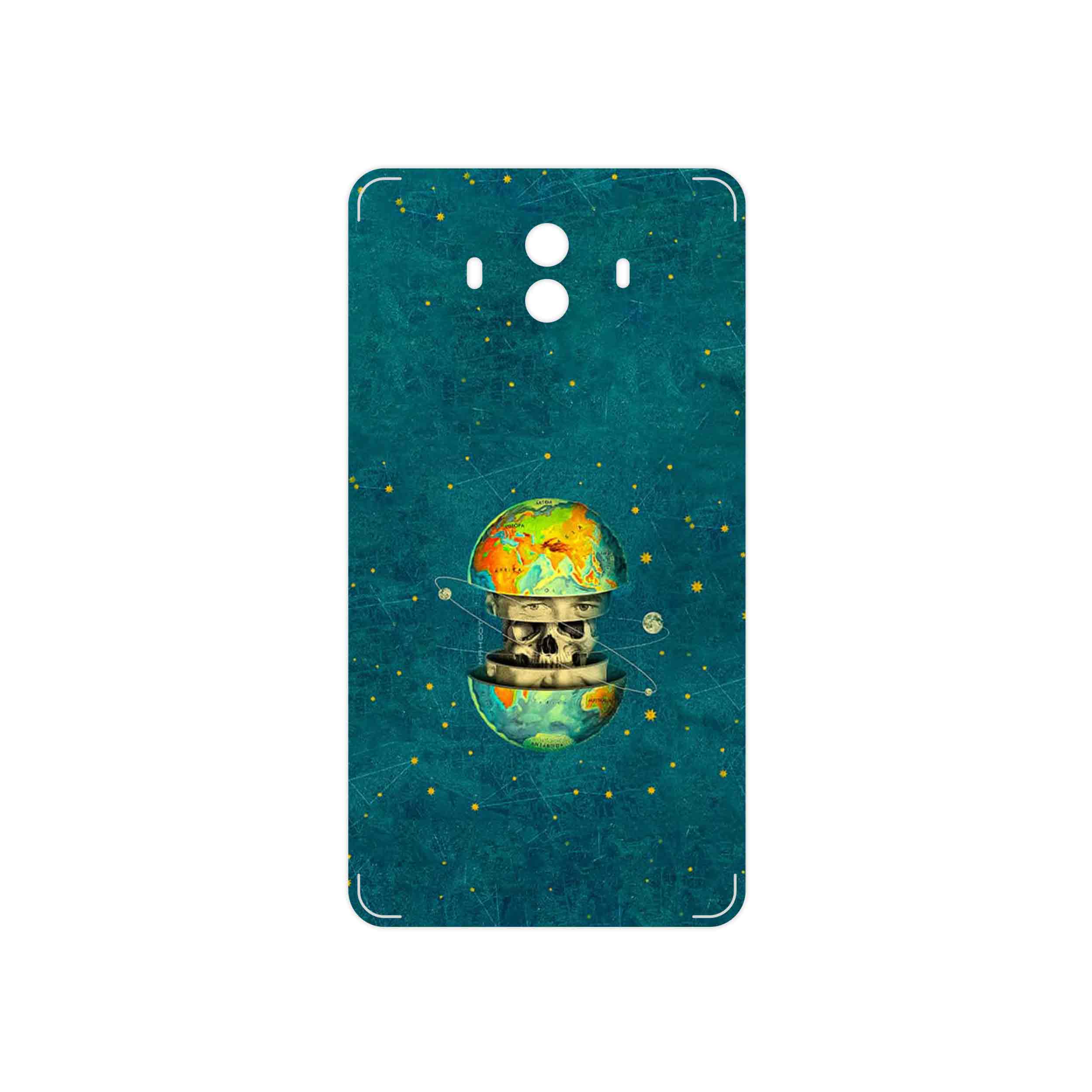 برچسب پوششی ماهوت مدل Collage of Earth Face مناسب برای گوشی موبایل هوآوی Mate 10