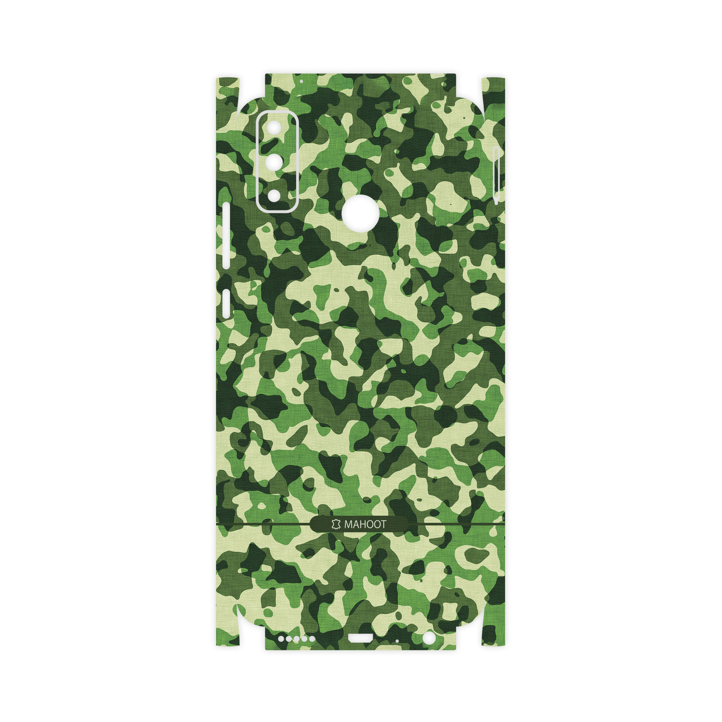 برچسب پوششی ماهوت مدل Army-Green2-Pattern-FullSkin مناسب برای گوشی موبایل هوآوی Y8S
