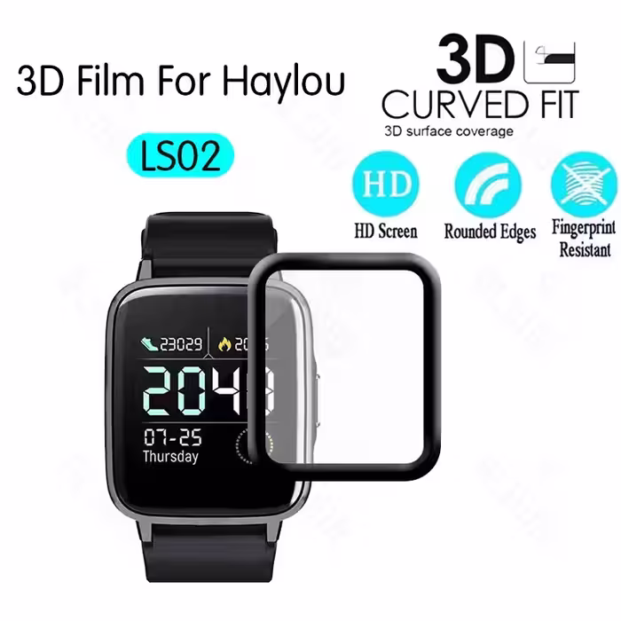 محافظ صفحه نمایش بادیگارد مدل HY02 مناسب برای ساعت هوشمند هایلو LS02