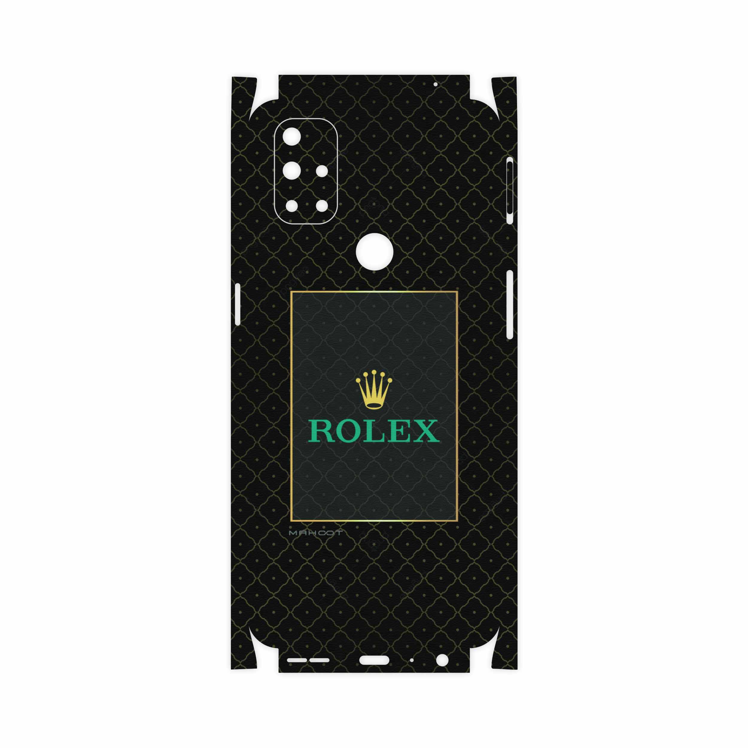 برچسب پوششی ماهوت مدل Rolex-Logo-FullSkin مناسب برای گوشی موبایل وان پلاس Nord N10 5G