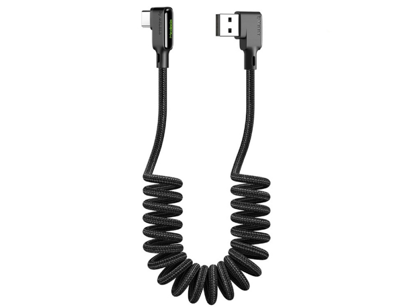 کابل شارژ سریع و انتقال داده تایپ سی تلفنی مک دودو Mcdodo CA-731 Data Coiled Type-C Cable 1.8M
