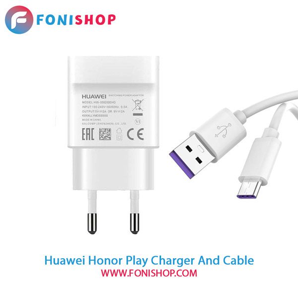 کابل و شارژر فست شارژ اصلی هوآوی Huawei Honor Play