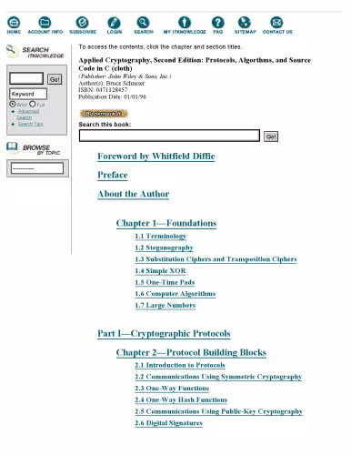 خرید و دانلود نسخه کامل کتاب Applied Cryptography: Protocols, Algorithms, and Source Code in C, 2nd Edition