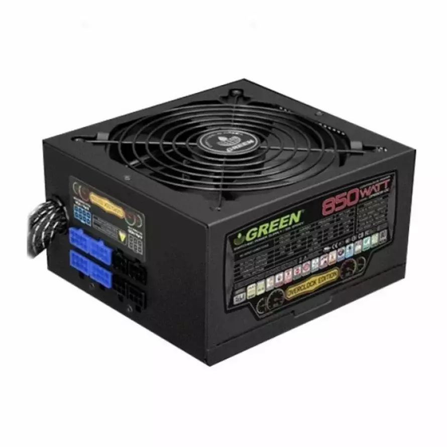 پاور 850 وات گرین GP850B OC Semi Modular