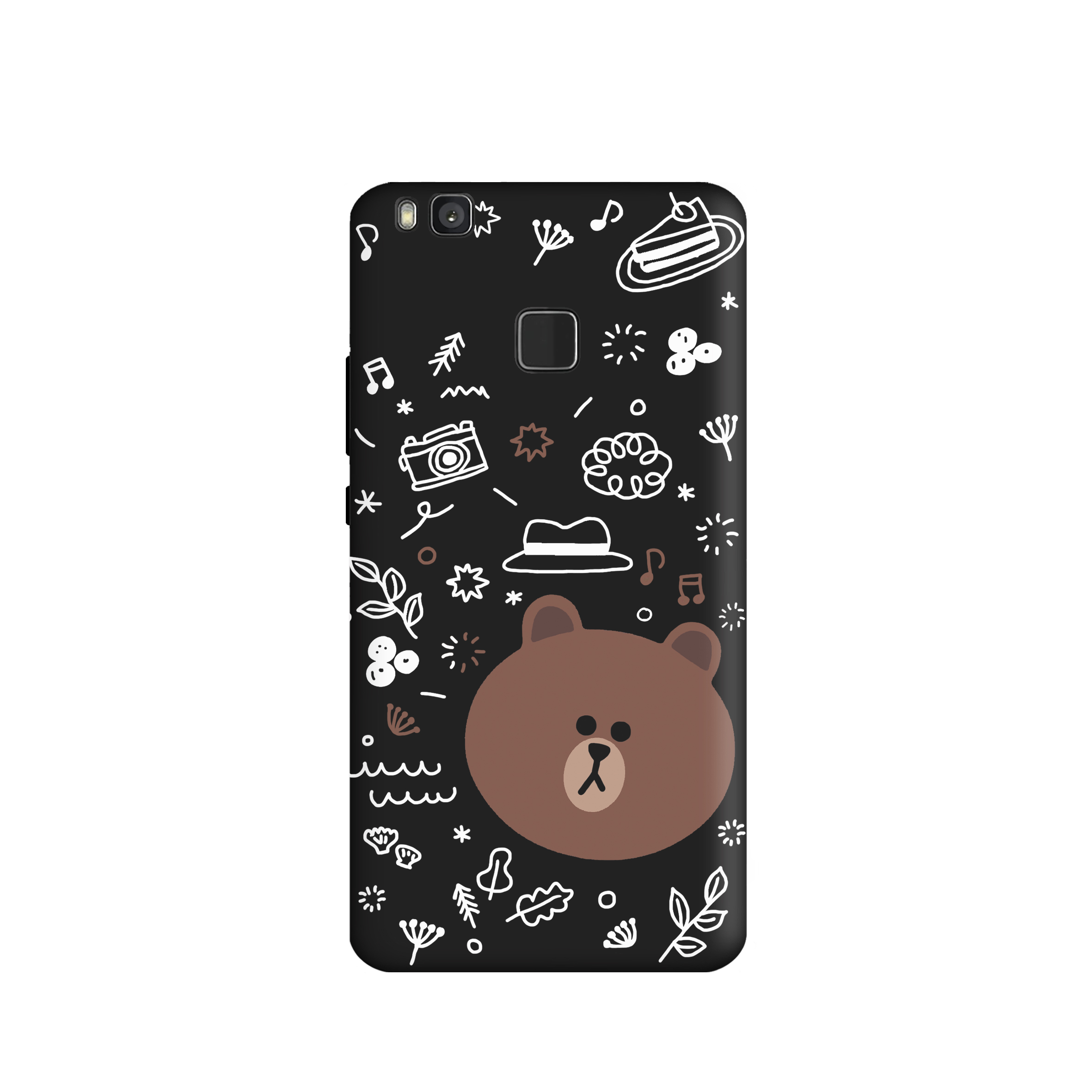 کاور طرح خرس فانتزی لاین کد u1736 مناسب برای گوشی موبایل هوآوی P9 Lite