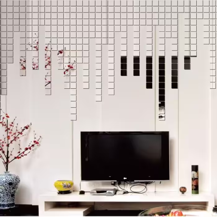 آینه فیلی طرح تایل کد PG012 بسته 30 عددی