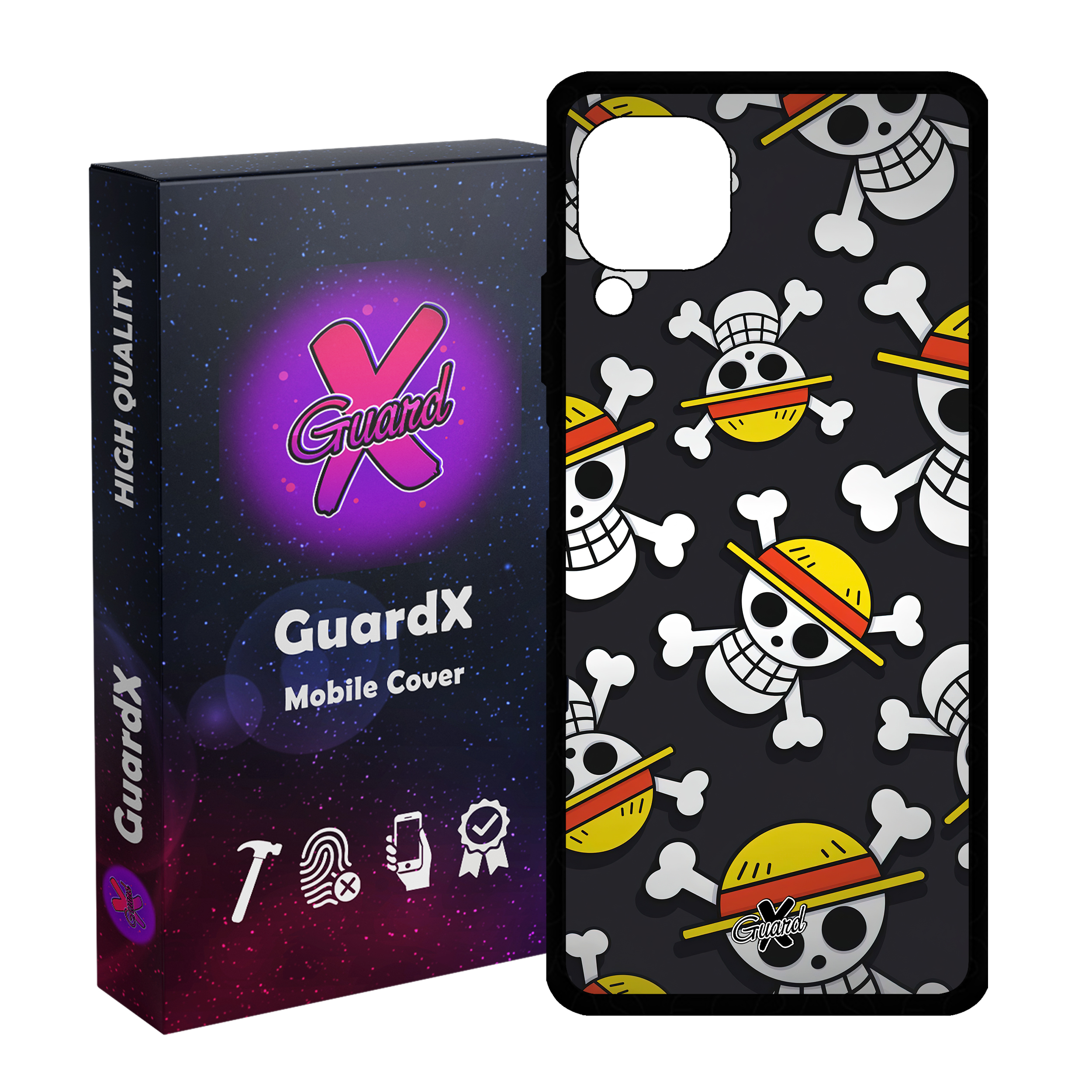 کاور گارد ایکس طرح One Piece Anime مدل Glass10507 مناسب برای گوشی موبایل هوآوی Nova 7i / Nova 6 SE / P40 Lite